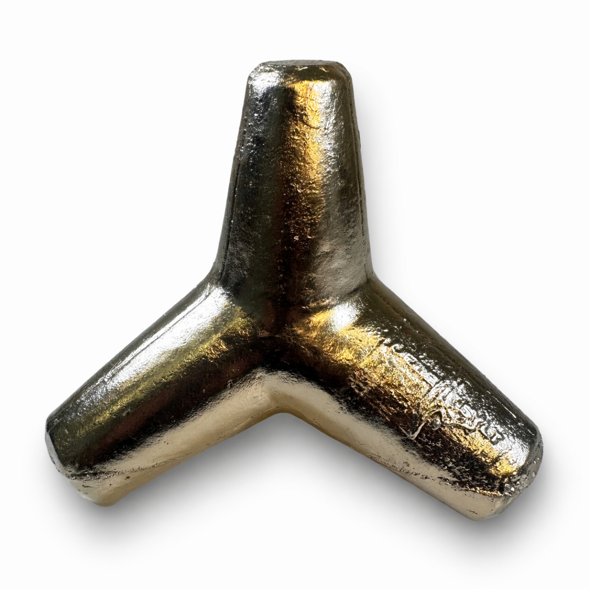 Tetrapode / vergoldet / Weißgold