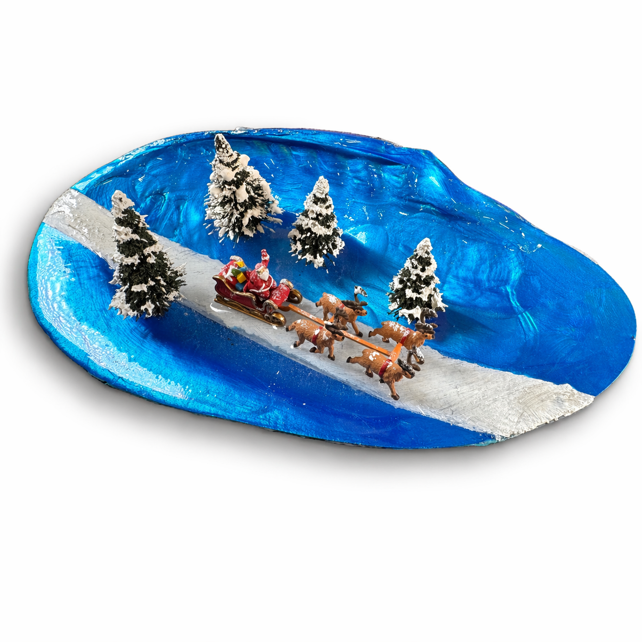 Perlmuttmuschel / Weihnachtsmann
