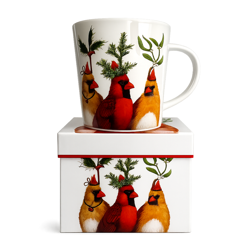Tasse / X-Mas Spatzen