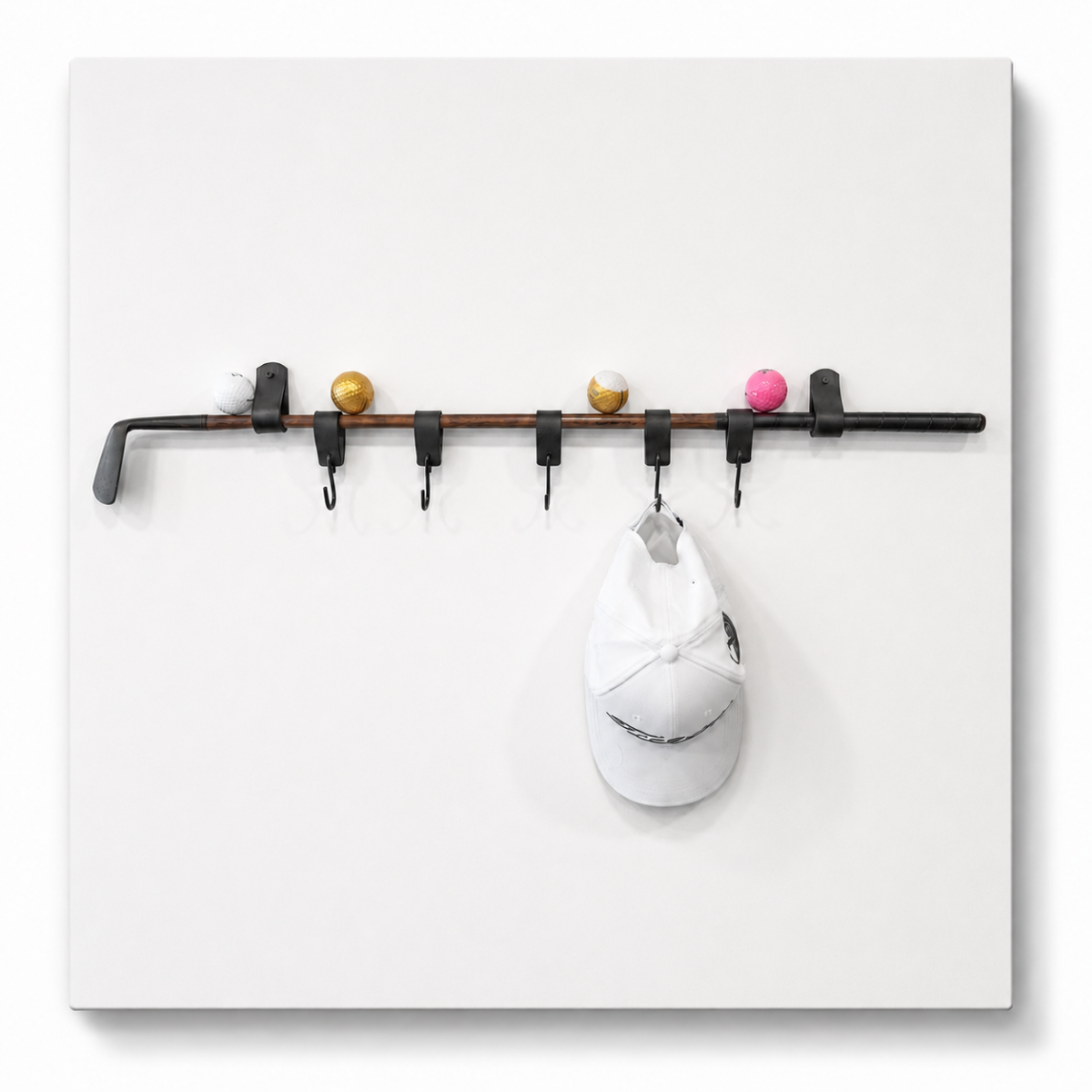 Golf Garderobe / Antik Schwarz