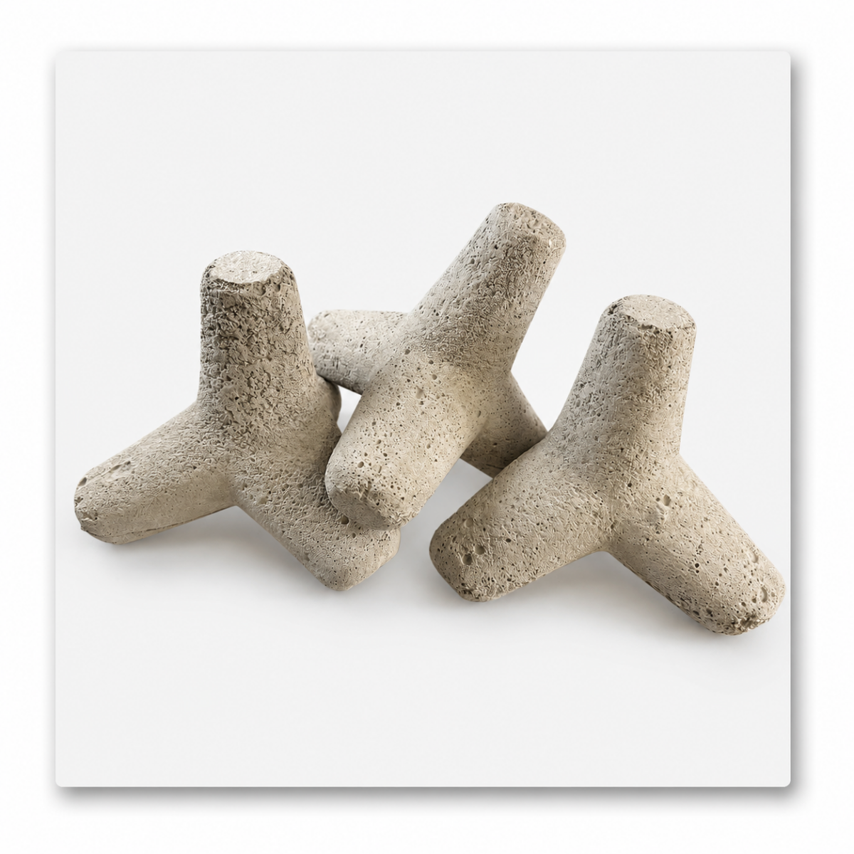 3er Set / Tetrapode / S